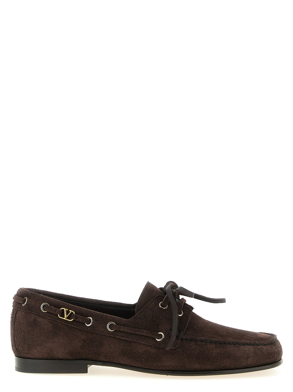 Brown Suede Palm Avenue Boat Shoes