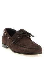Brown Suede Palm Avenue Boat Shoes