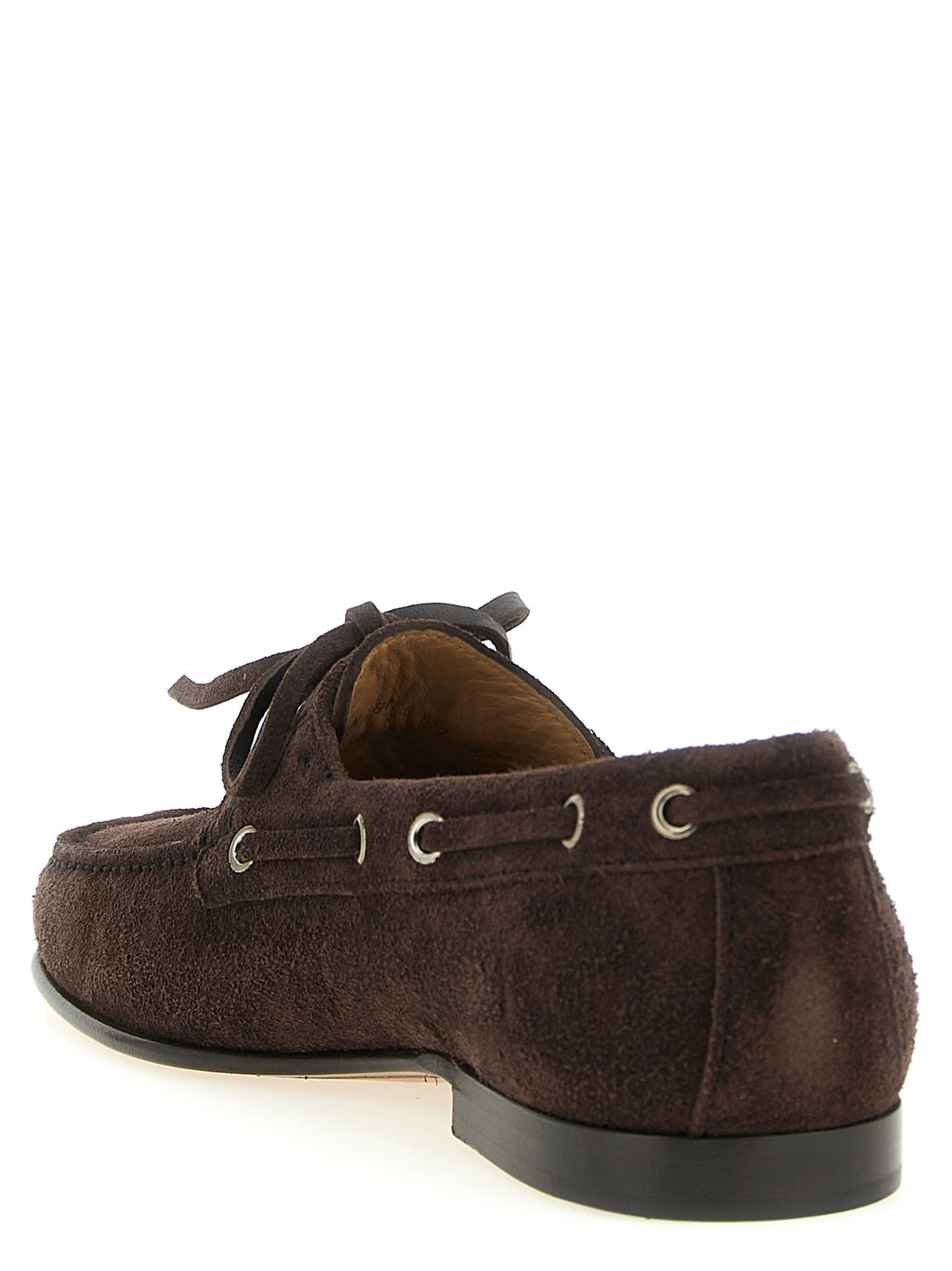 Brown Suede Palm Avenue Boat Shoes