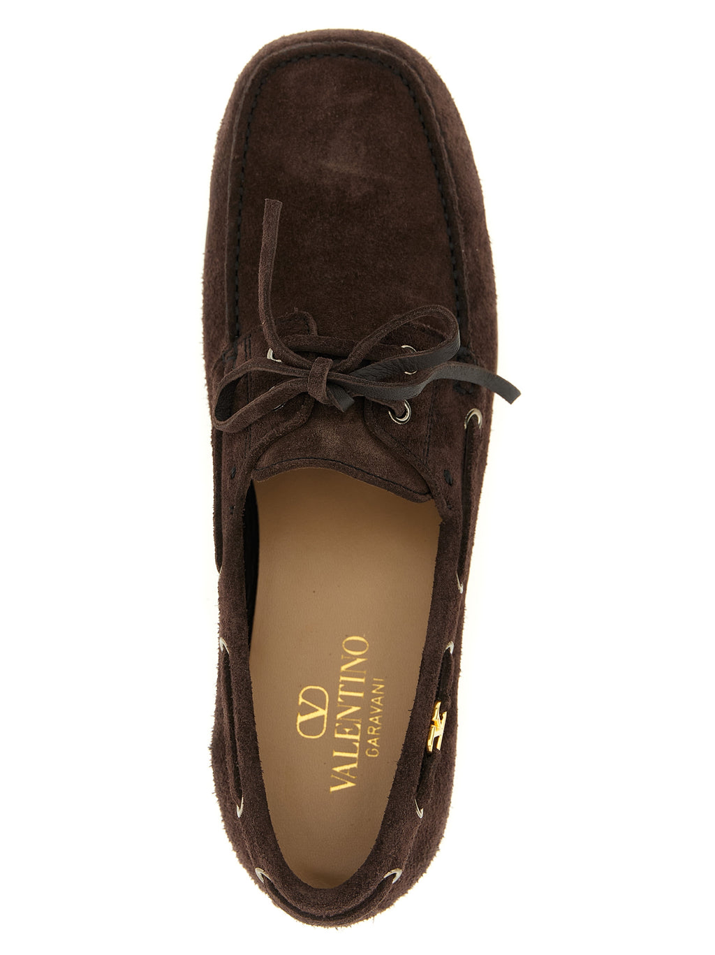 Brown Suede Palm Avenue Boat Shoes