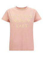 Cotton Jersey Panther Lady T-Shirt