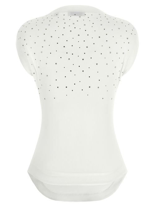 Swarovski Crystal Stretch Jersey Top