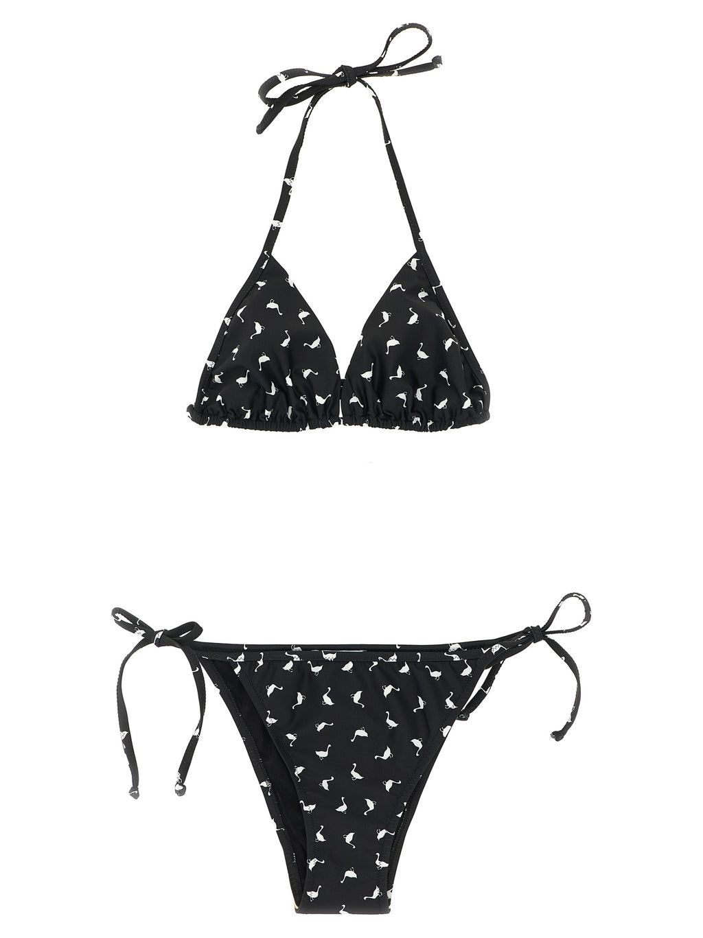 Goose Print Lycra Bikini