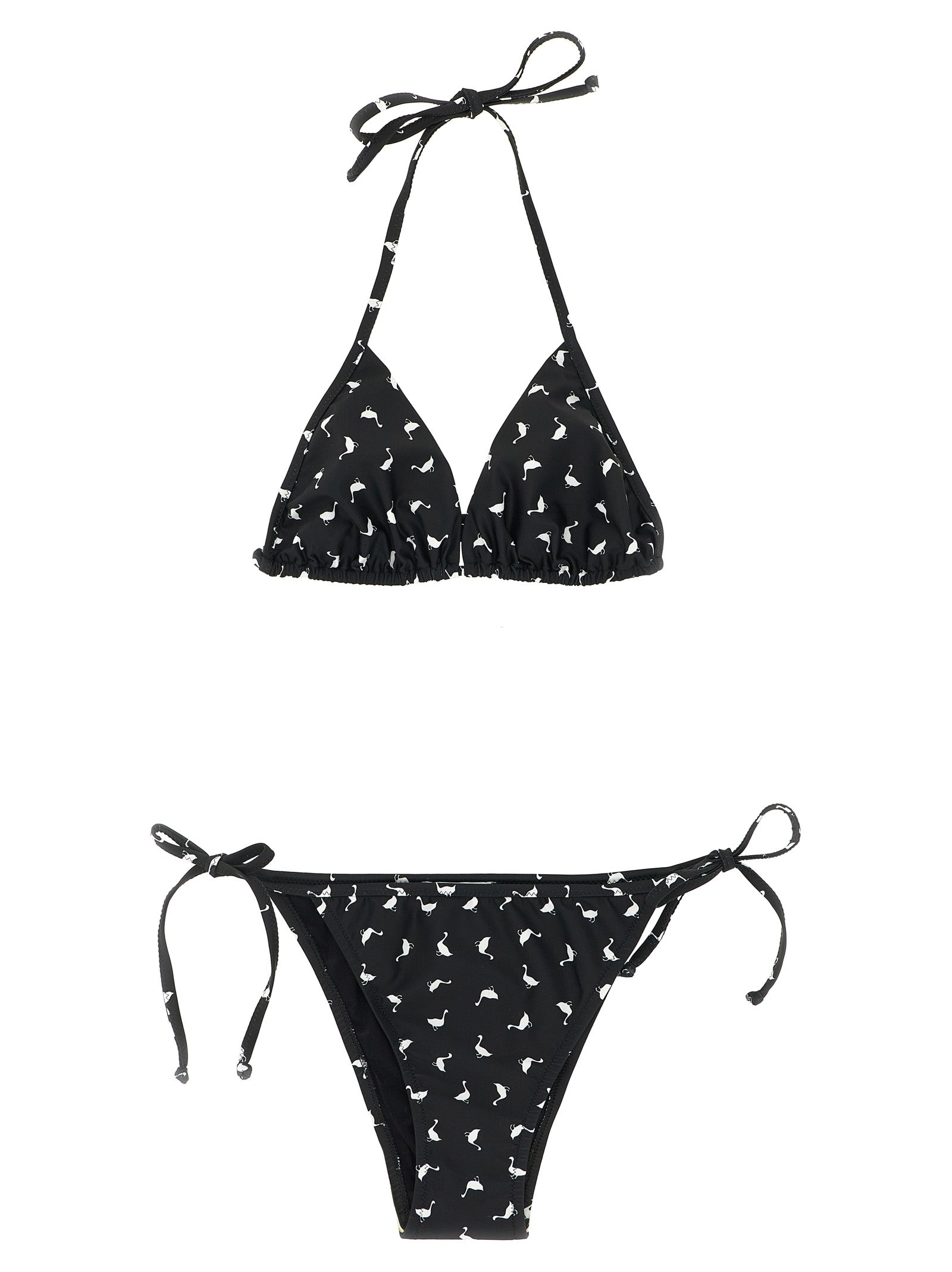 Goose Print Lycra Bikini