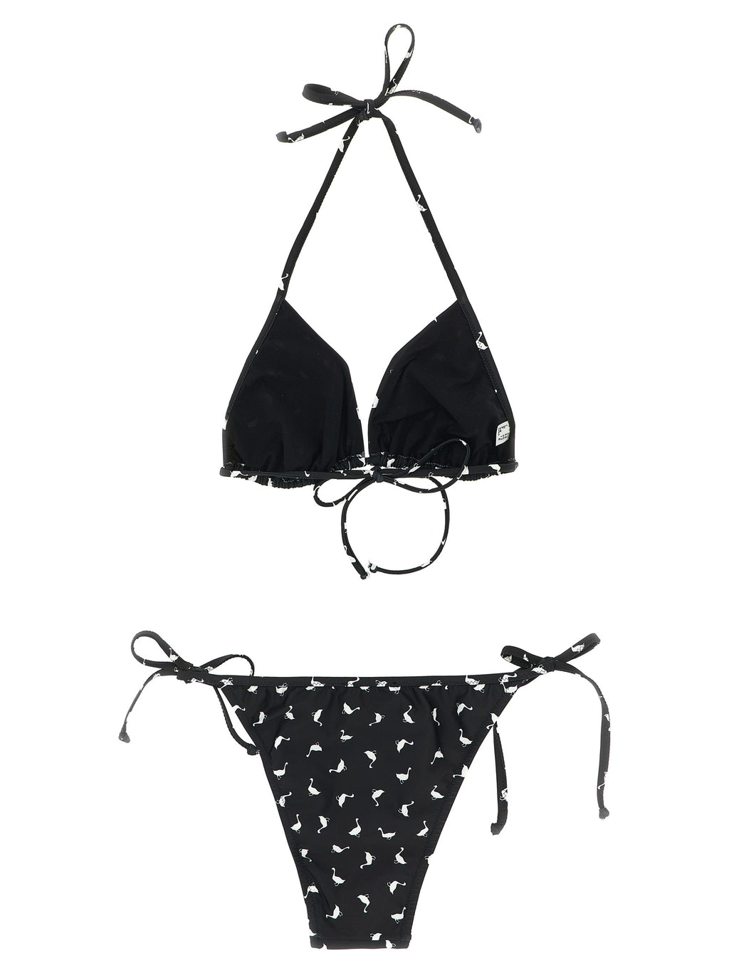 Goose Print Lycra Bikini