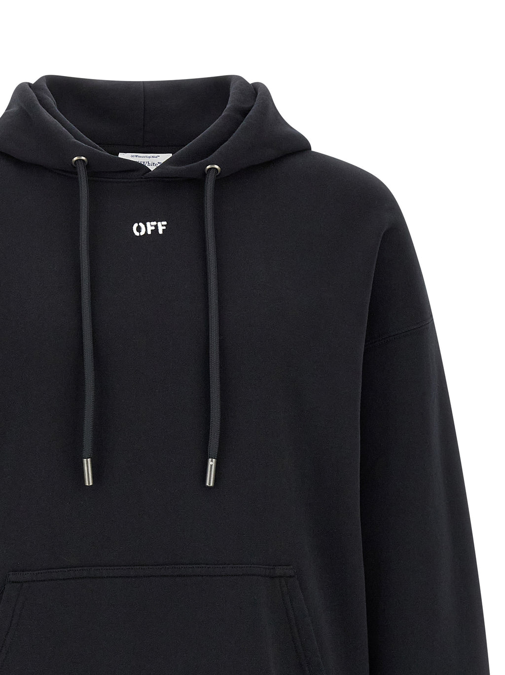 Black Cotton Sweatshirt