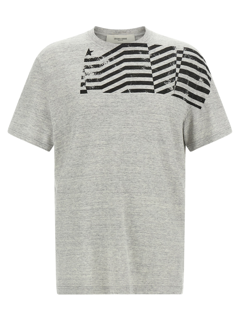 Gray Journey Slub Cotton Jersey Tee