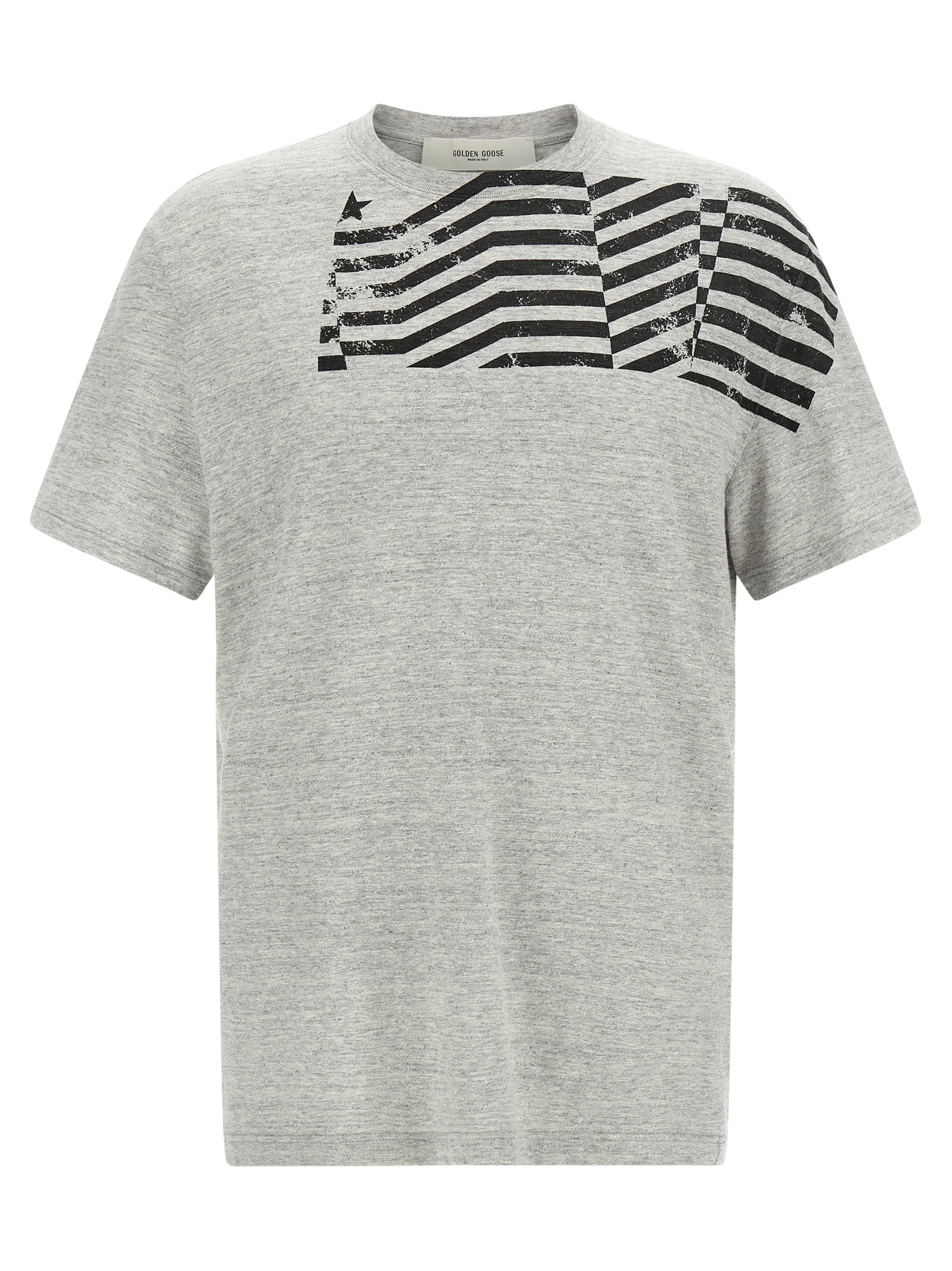 Gray Journey Slub Cotton Jersey Tee