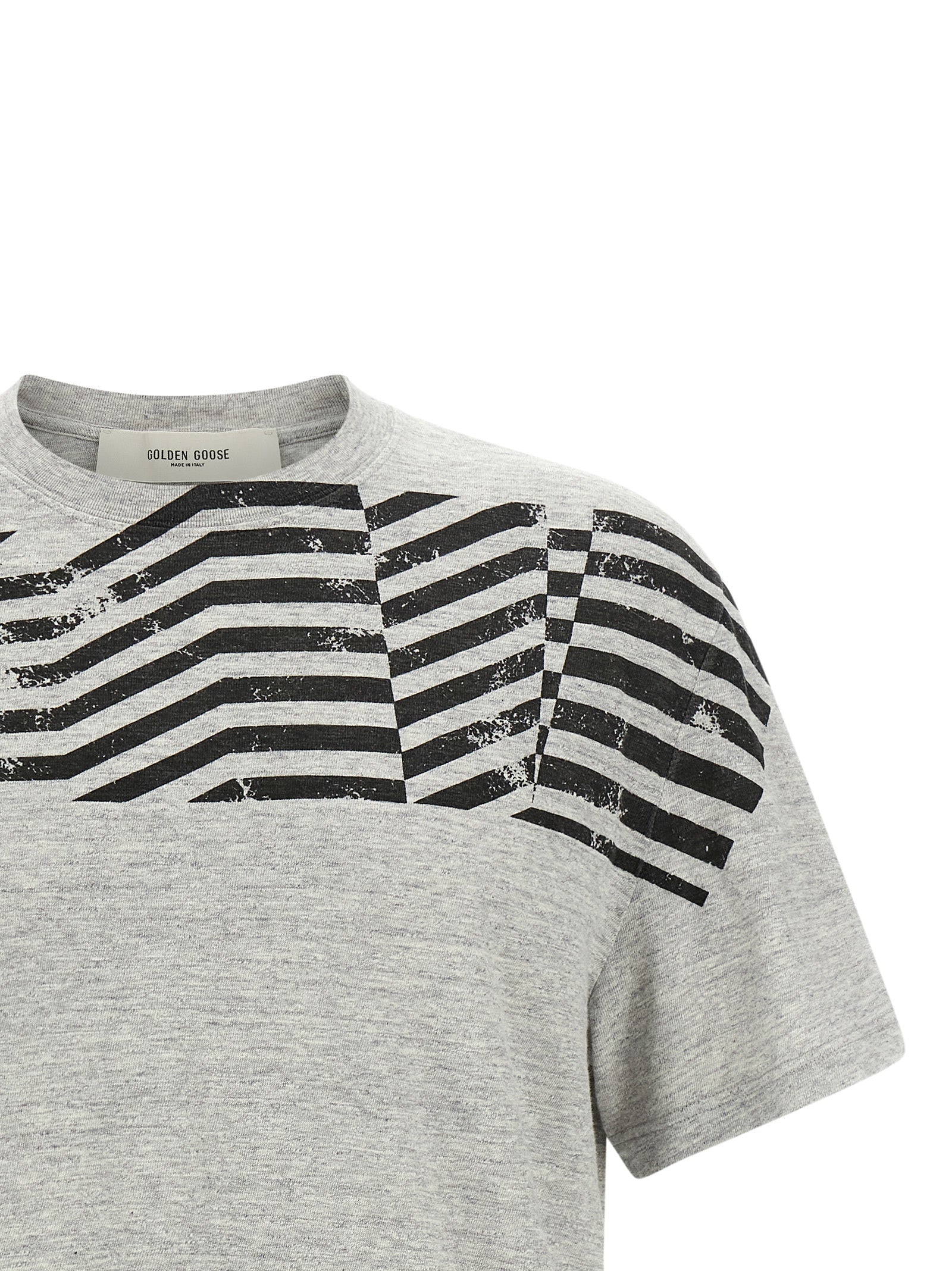 Gray Journey Slub Cotton Jersey Tee