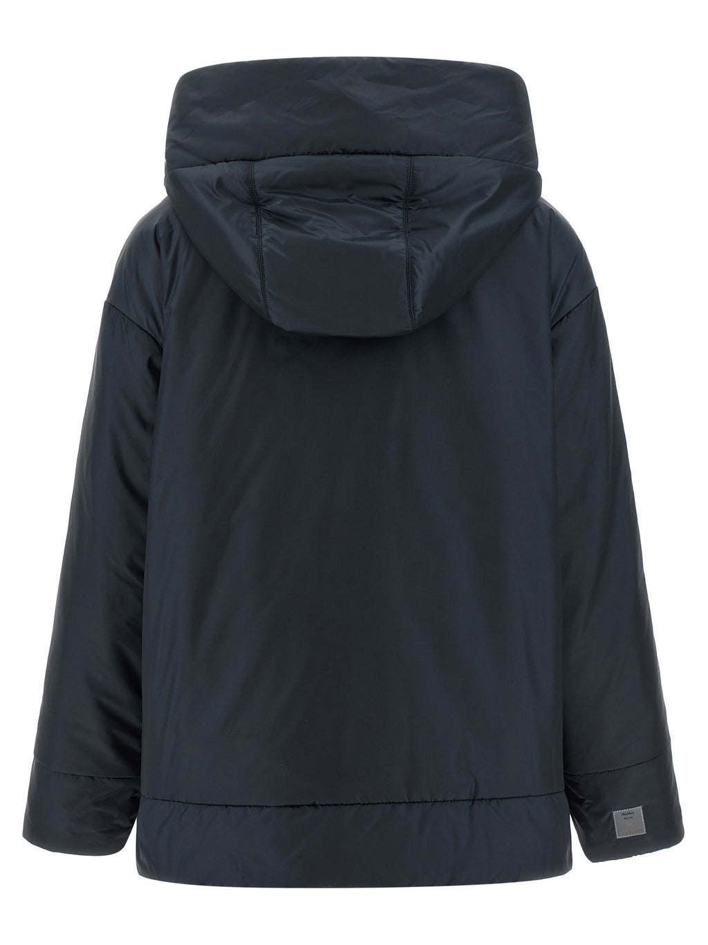 Blue Polyester Shell Jacket