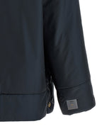 Blue Polyester Shell Jacket