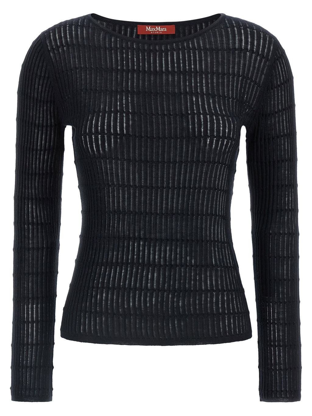 Blue Silk 'MstPedone' Sweater