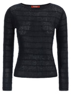 Blue Silk 'MstPedone' Sweater