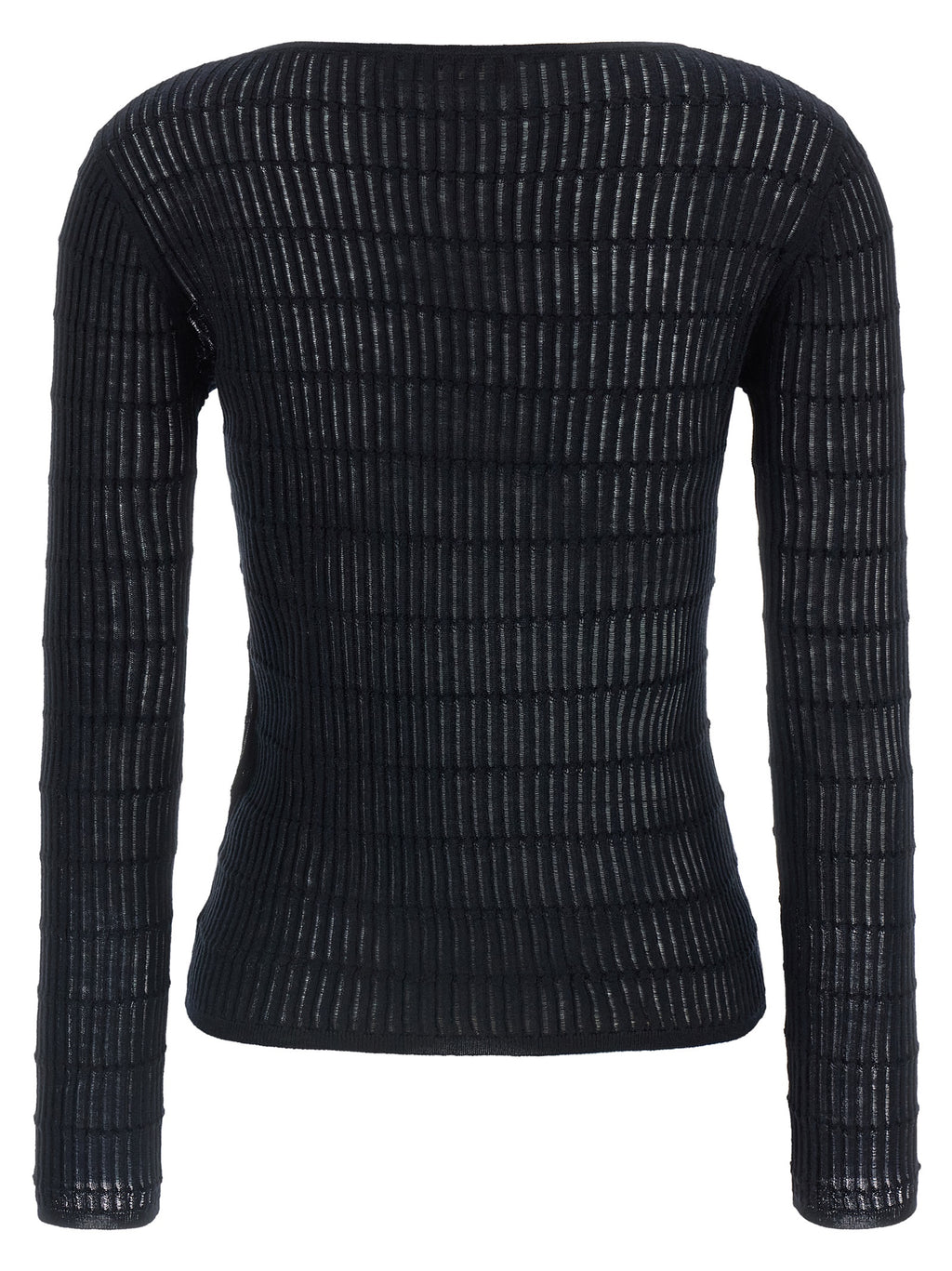 Blue Silk 'MstPedone' Sweater