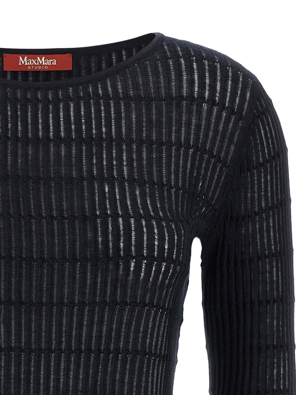 Blue Silk 'MstPedone' Sweater