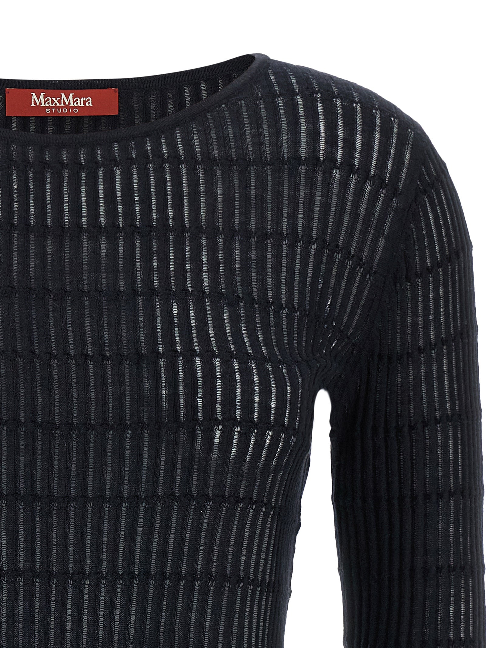 Blue Silk 'MstPedone' Sweater