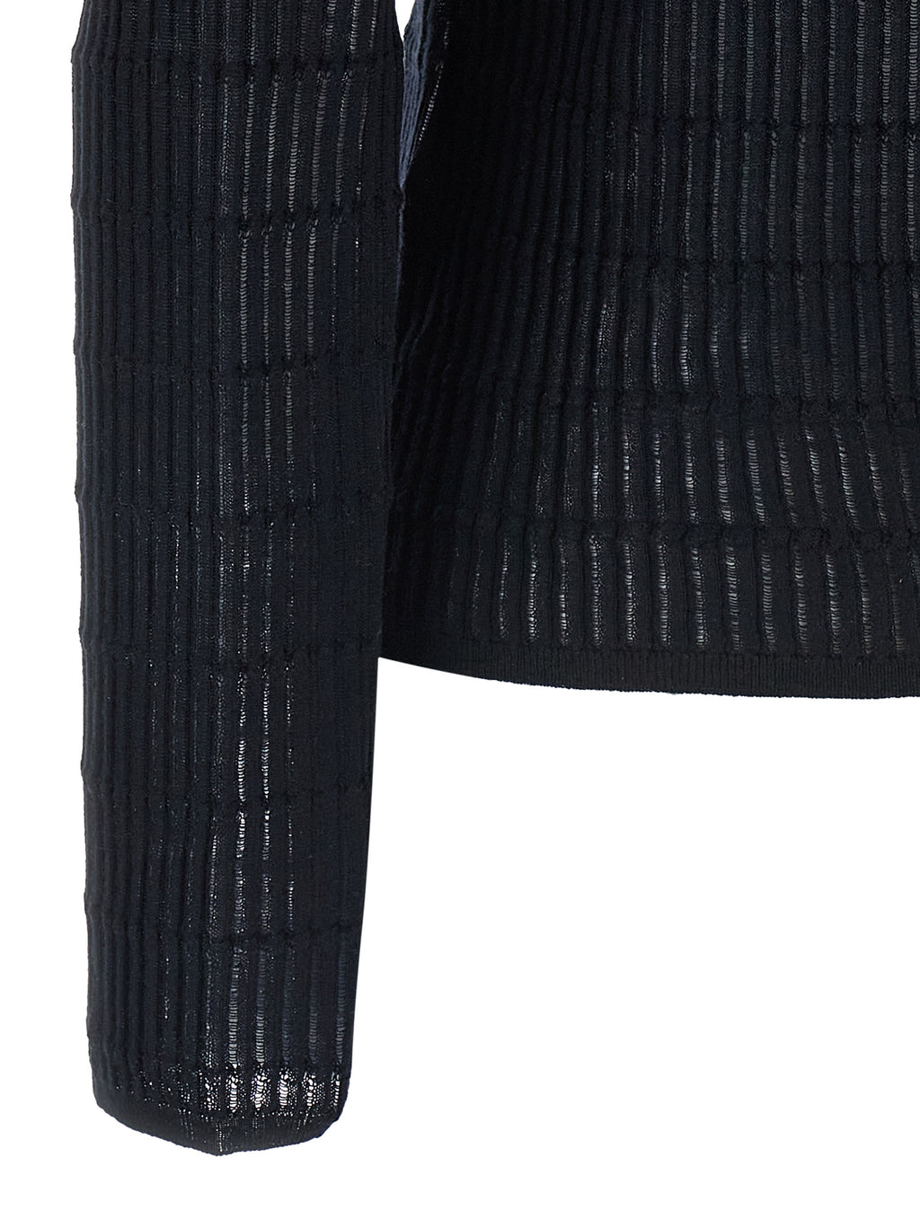 Blue Silk 'MstPedone' Sweater