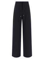 Mstcorone Virgin Wool Wide-Leg Trousers