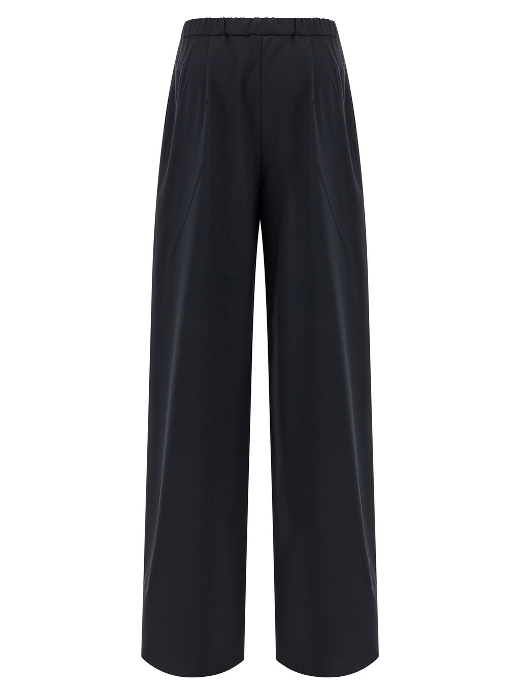 Mstcorone Virgin Wool Wide-Leg Trousers