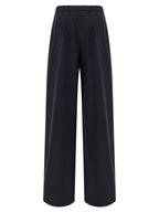 Mstcorone Virgin Wool Wide-Leg Trousers
