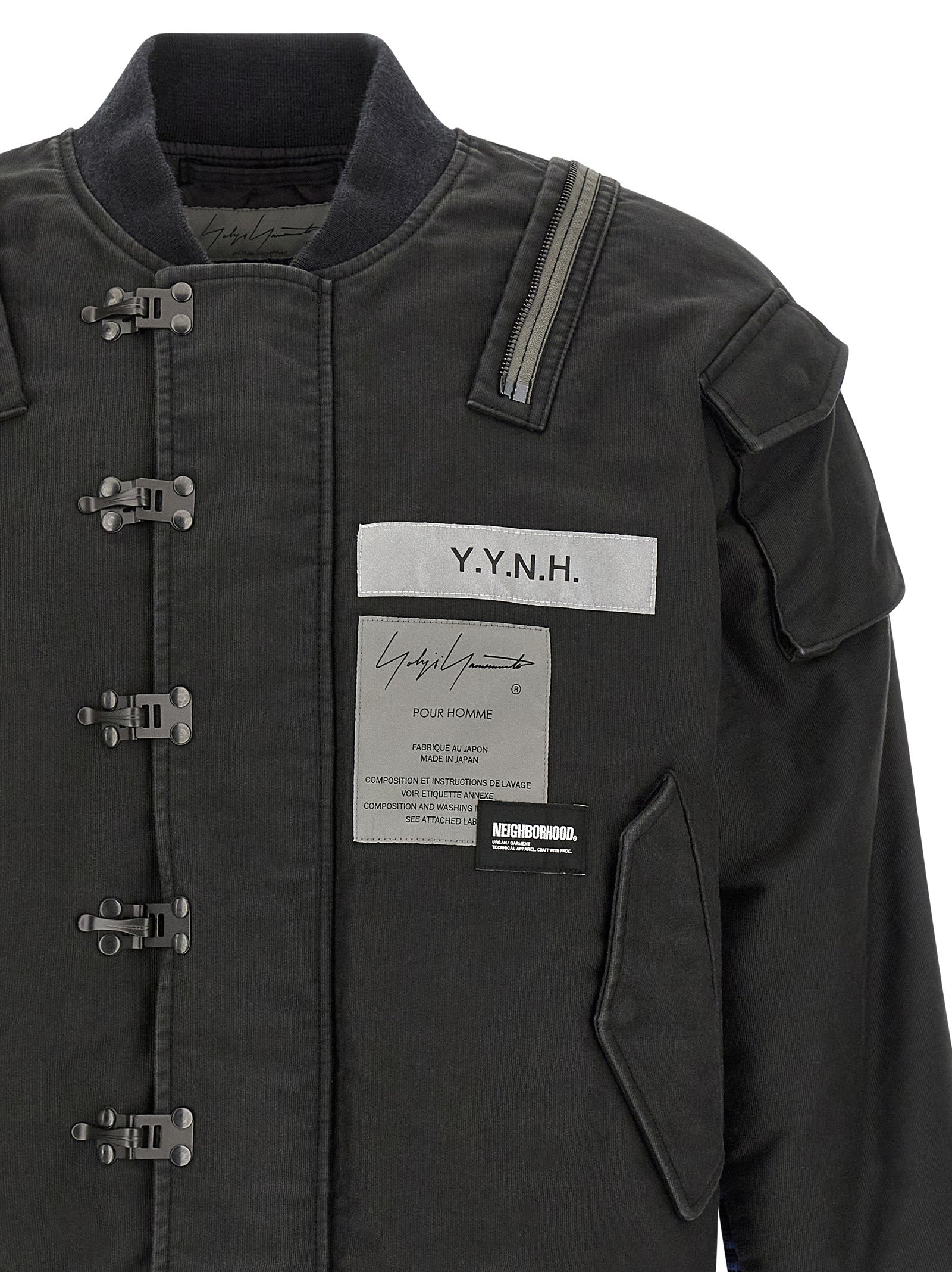 Black Cotton A-1 Deck Bomber