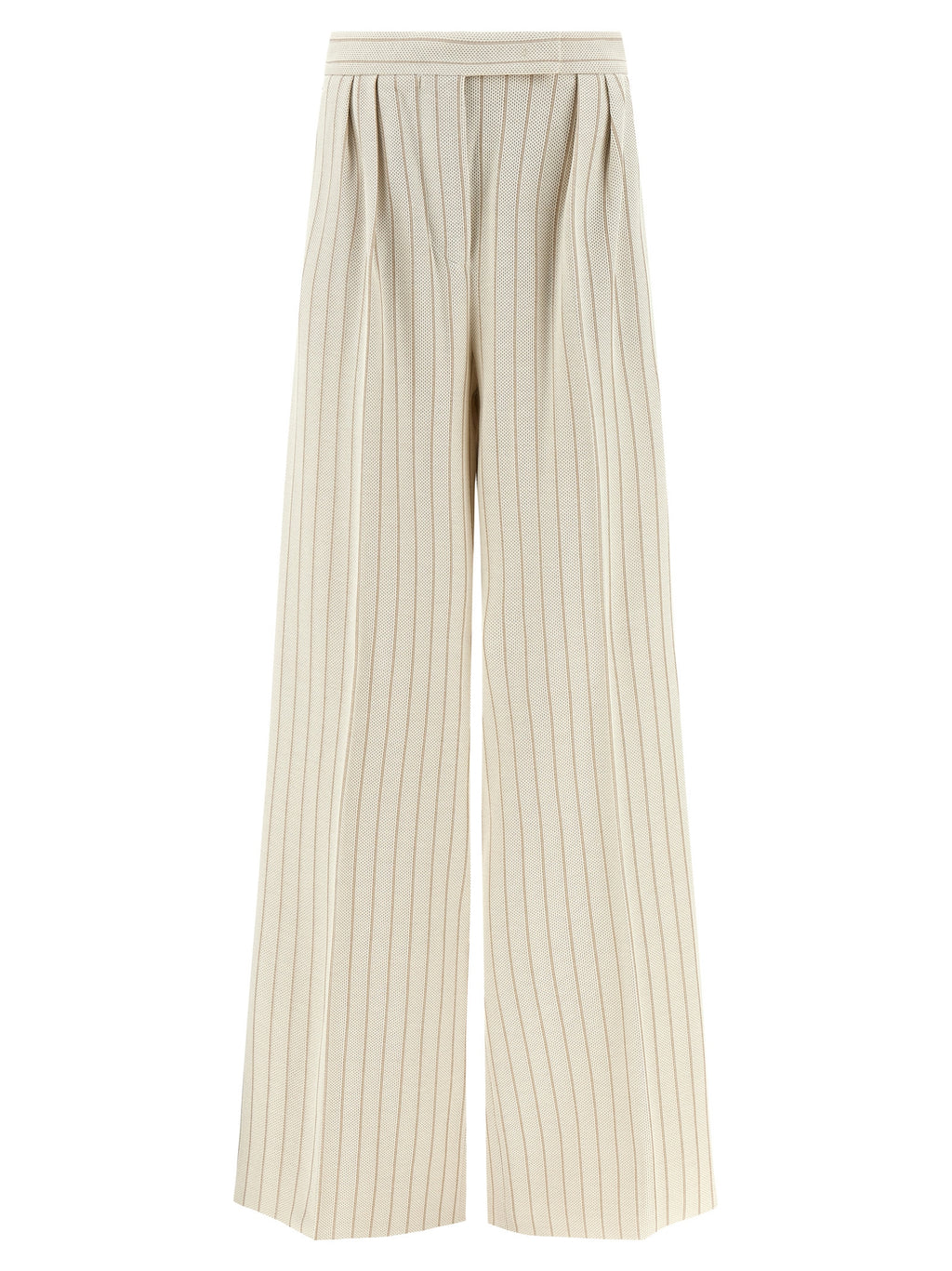 Mxmosso Pinstripe Cotton Jersey Pants