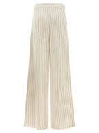 Mxmosso Pinstripe Cotton Jersey Pants