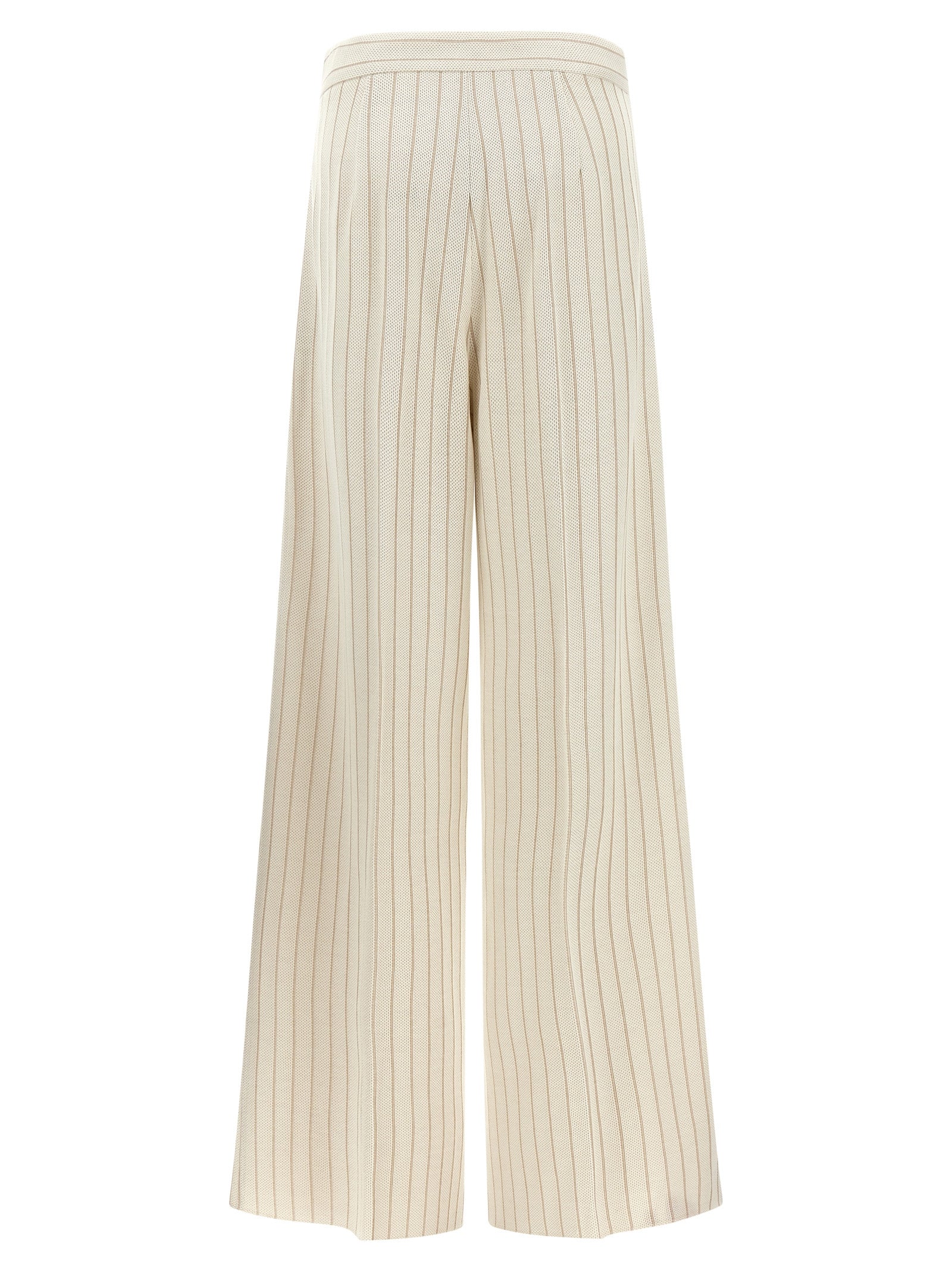 Mxmosso Pinstripe Cotton Jersey Pants