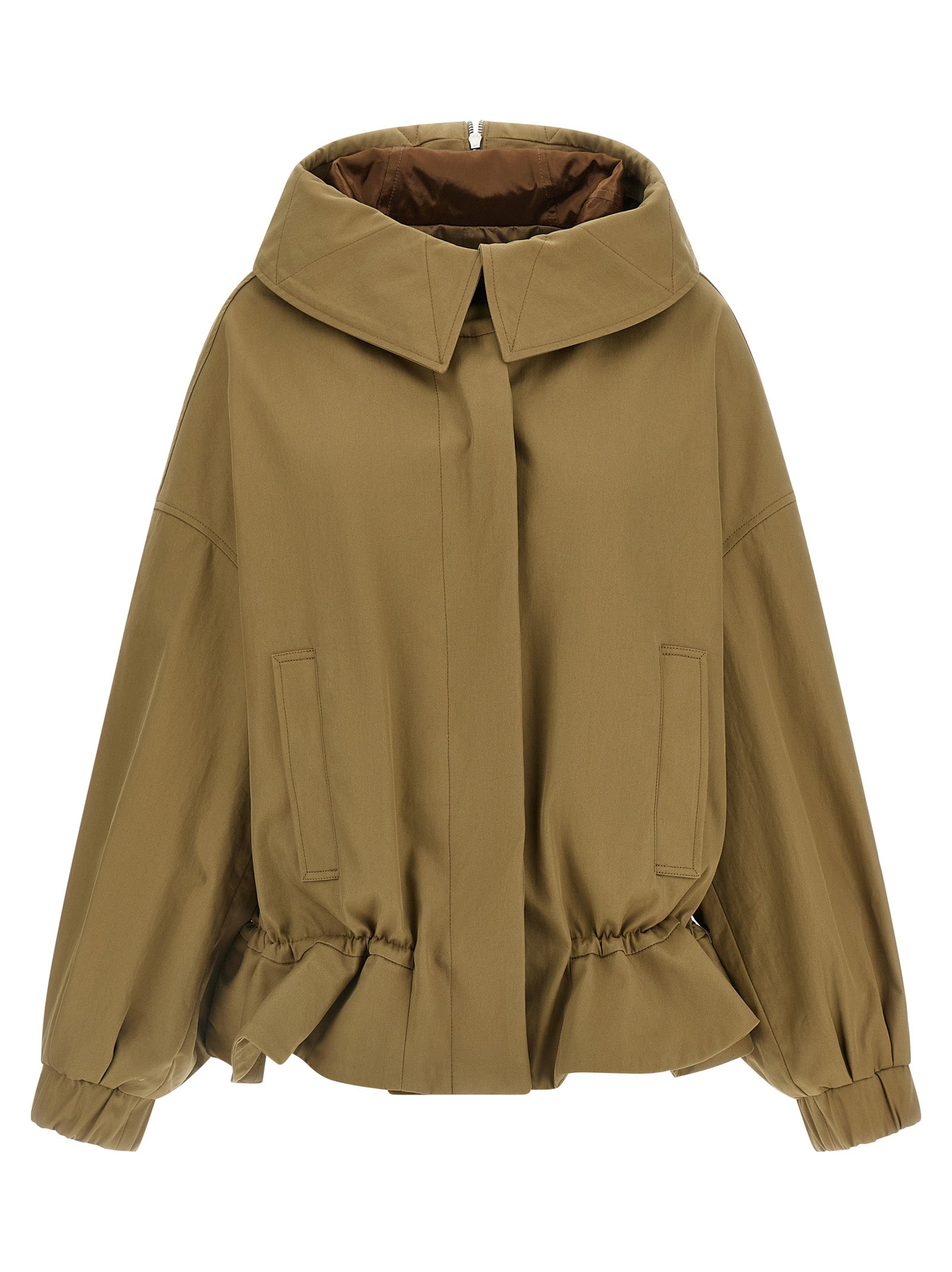 Beige Cotton Villas 3103 Shell Jacket