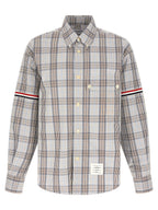 Oversized Multicolor Cotton Plaid Shirt