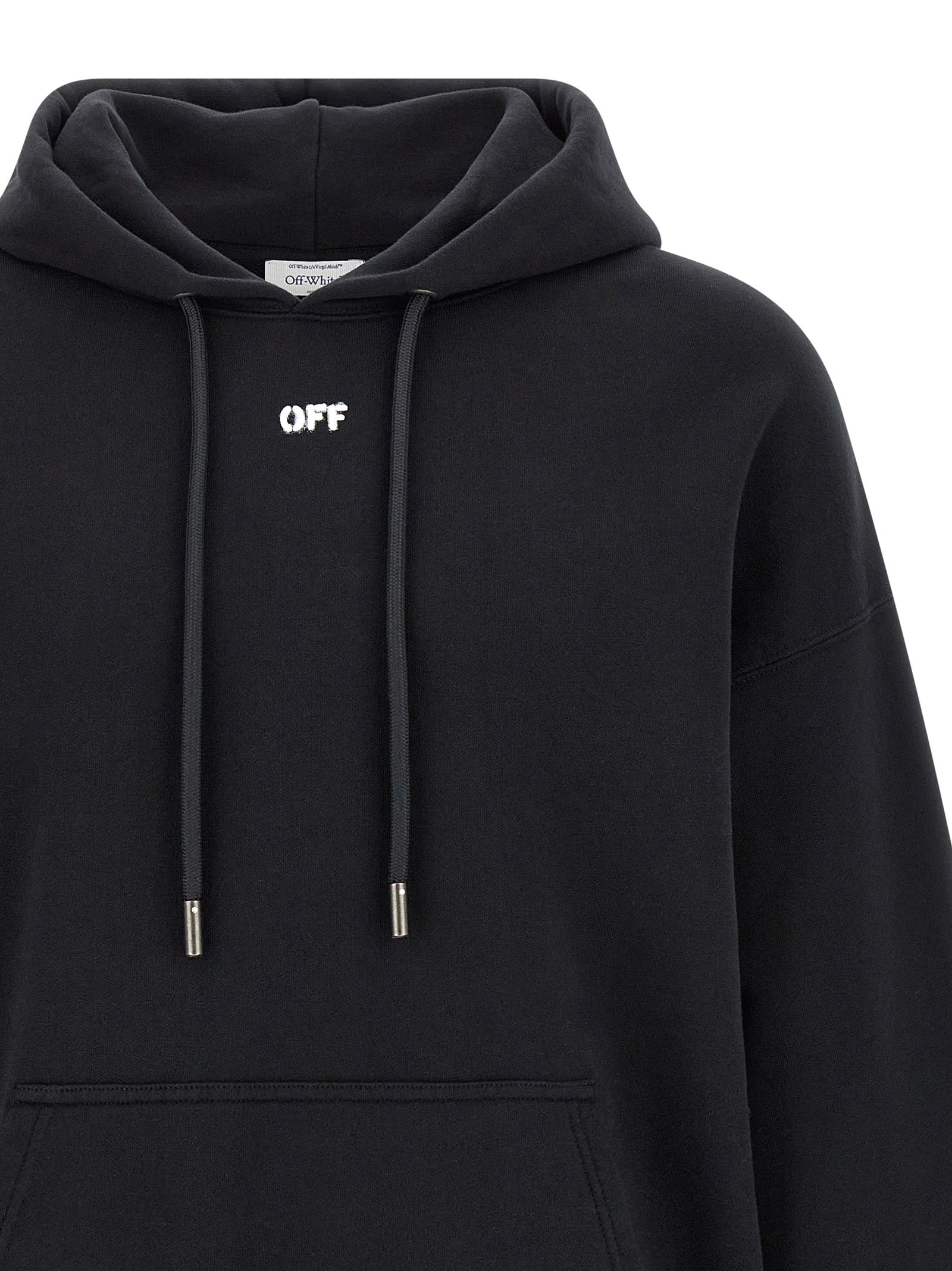 Black Cotton Sweatshirt