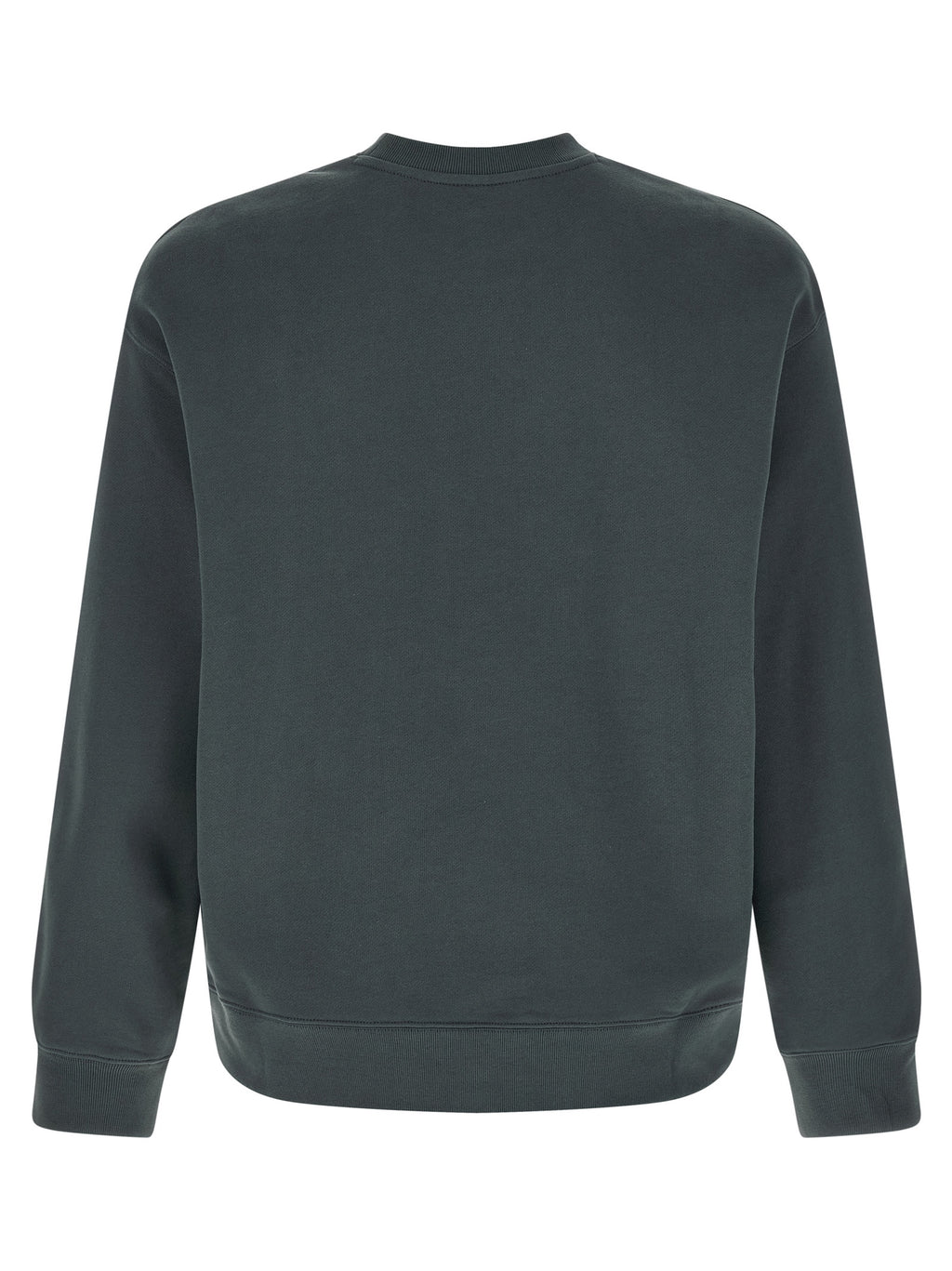 Blue Organic Cotton Crew Sweatshirt