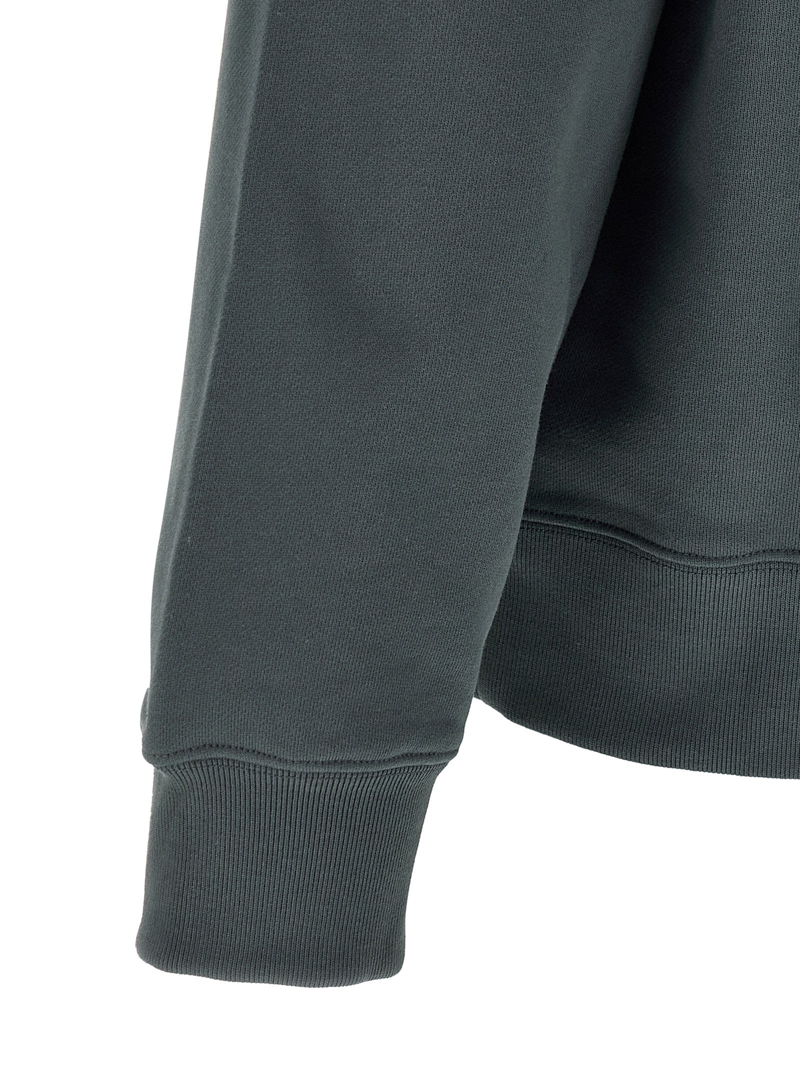 Blue Organic Cotton Crew Sweatshirt