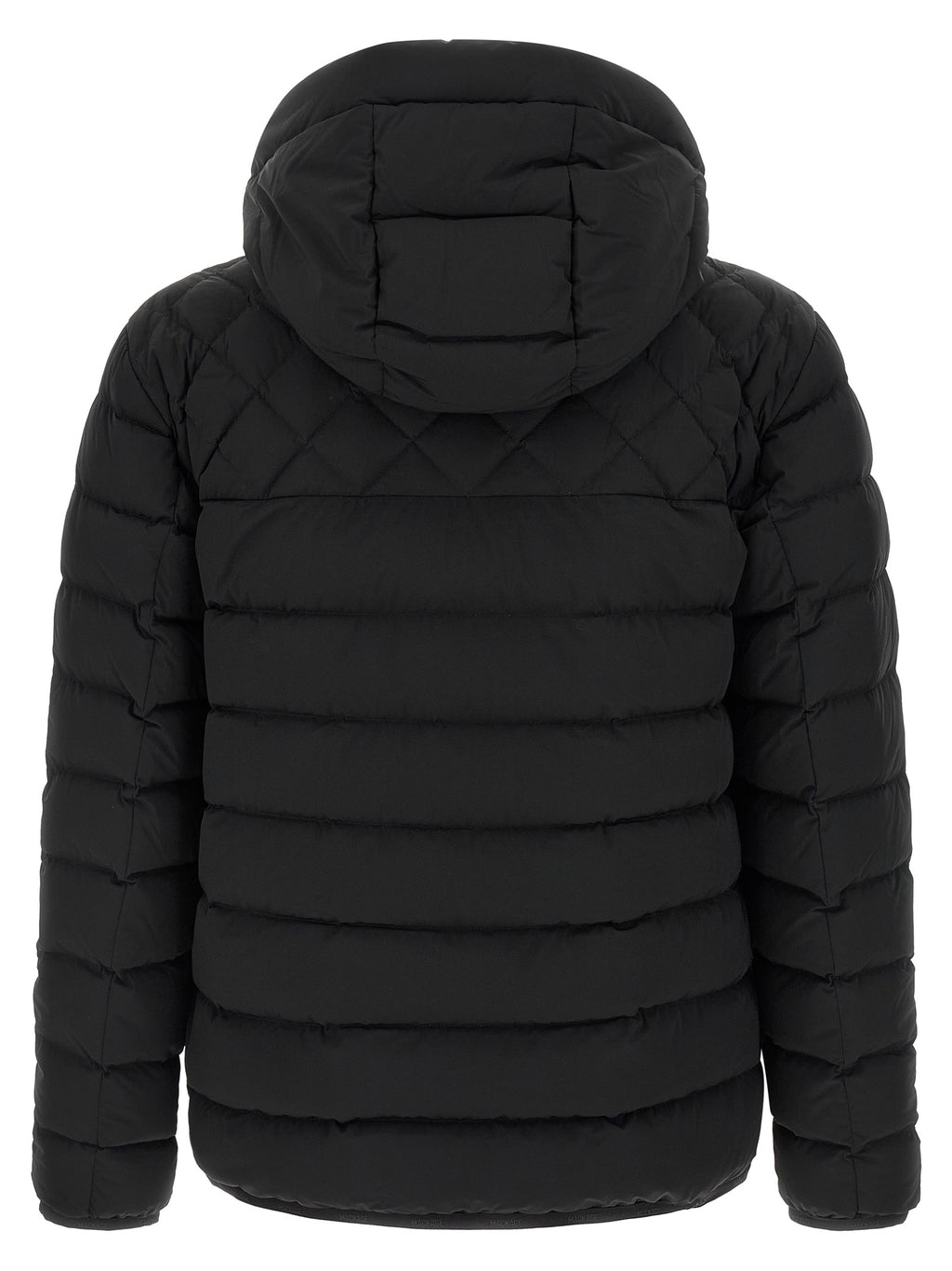 Black Recycled Nylon Bergen Down Jacket