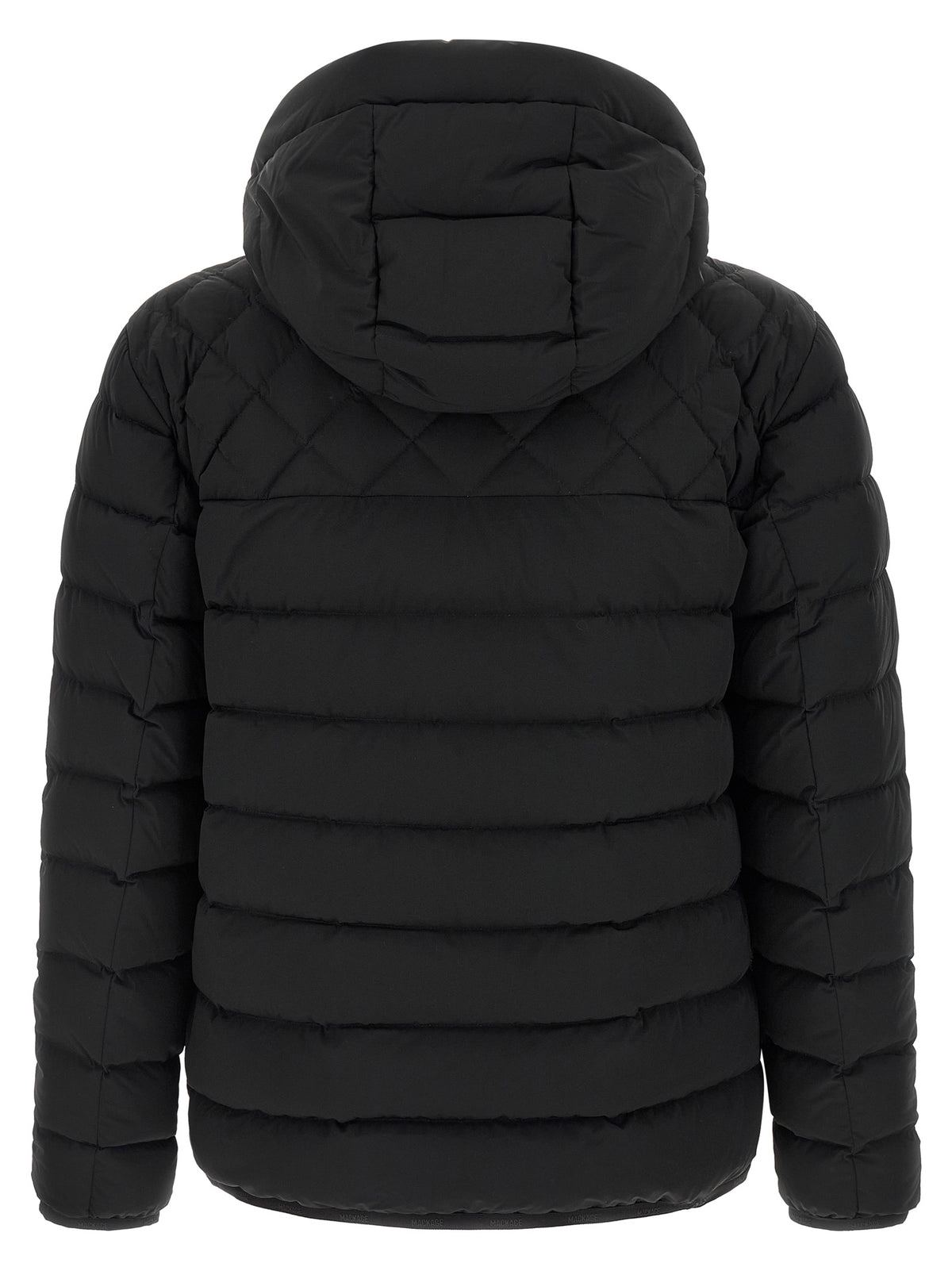 Black Recycled Nylon Bergen Down Jacket