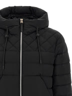Black Recycled Nylon Bergen Down Jacket