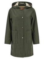 Bicolor Linen Wool Coat