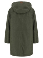 Bicolor Linen Wool Coat