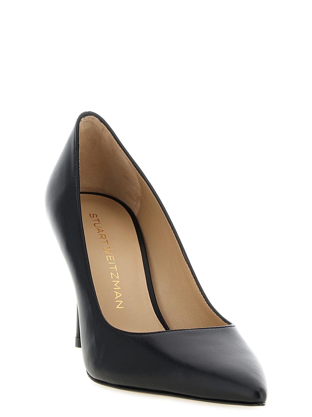 Calfskin Stuart Power High Heel Pumps