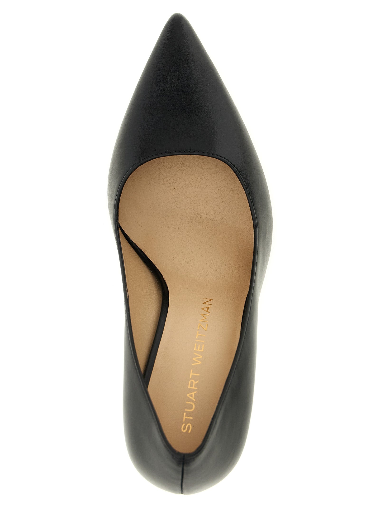 Calfskin Stuart Power High Heel Pumps