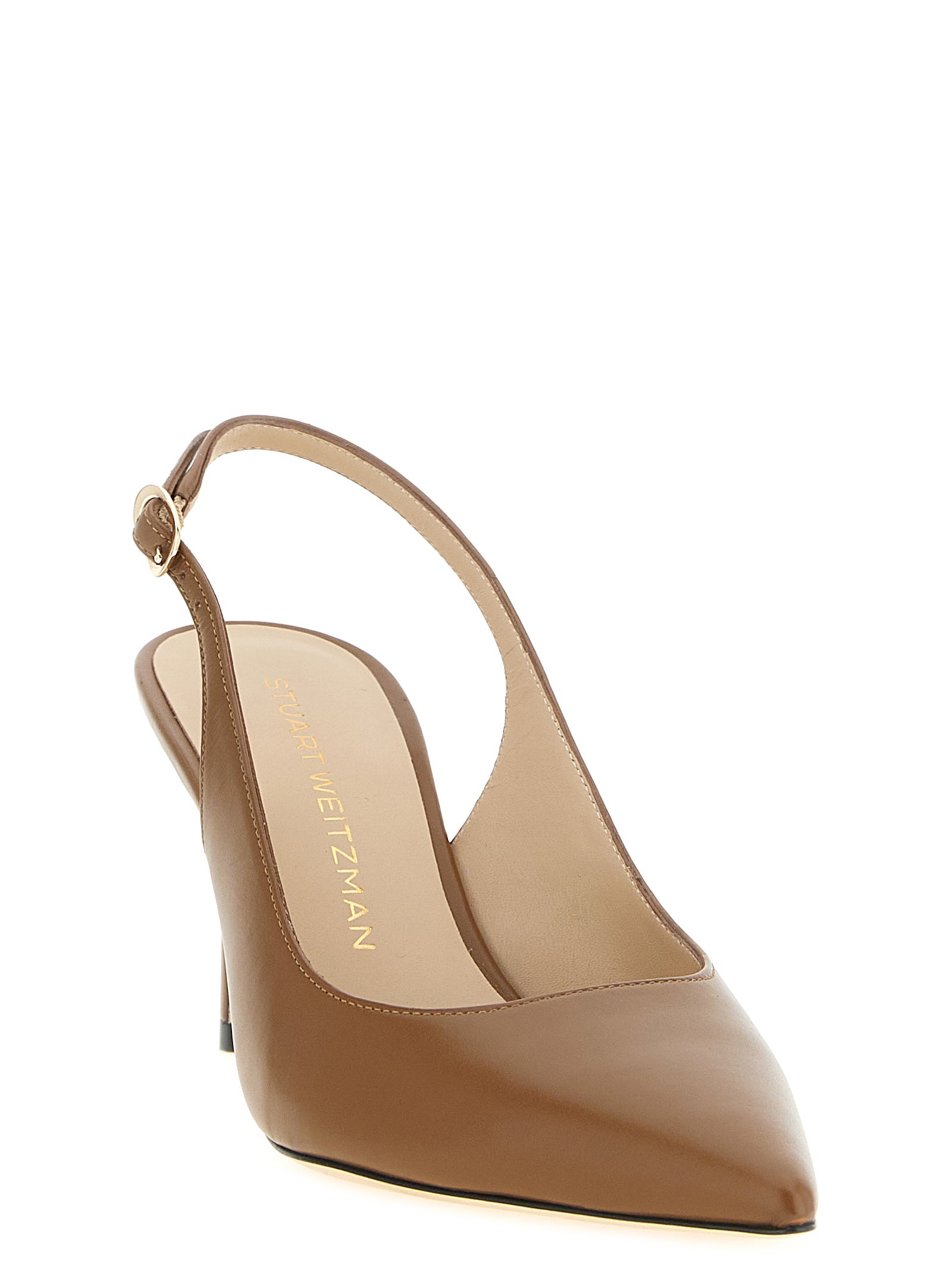 Calfskin Stuart Power Slingbacks