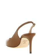 Calfskin Stuart Power Slingbacks