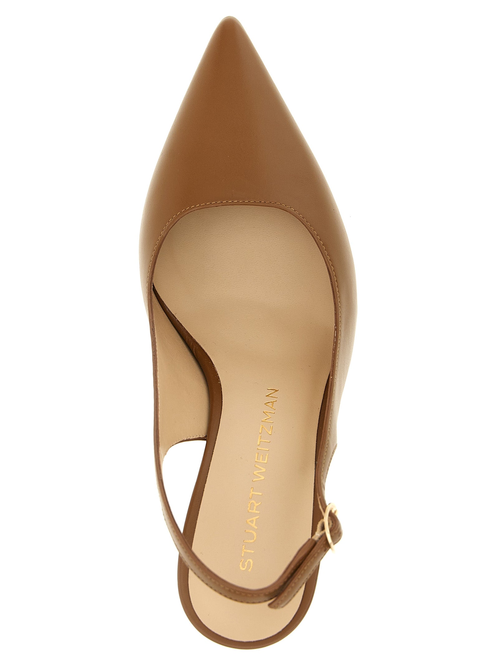 Calfskin Stuart Power Slingbacks