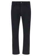 Blue Polyester H-Delaware_01 Straight-Leg Jeans