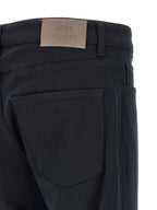 Blue Polyester H-Delaware_01 Straight-Leg Jeans