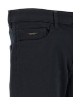 Blue Polyester H-Delaware_01 Straight-Leg Jeans