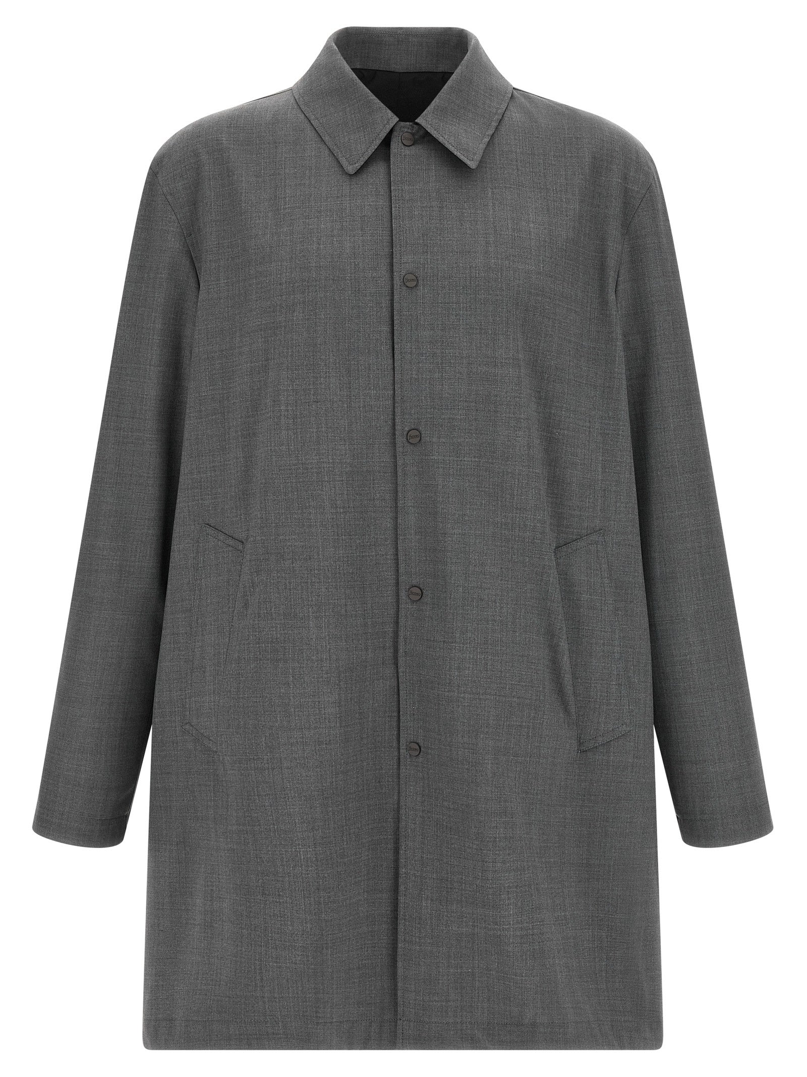 Flight Reversible Lightweight Jacket – Polyester & Wool Blend