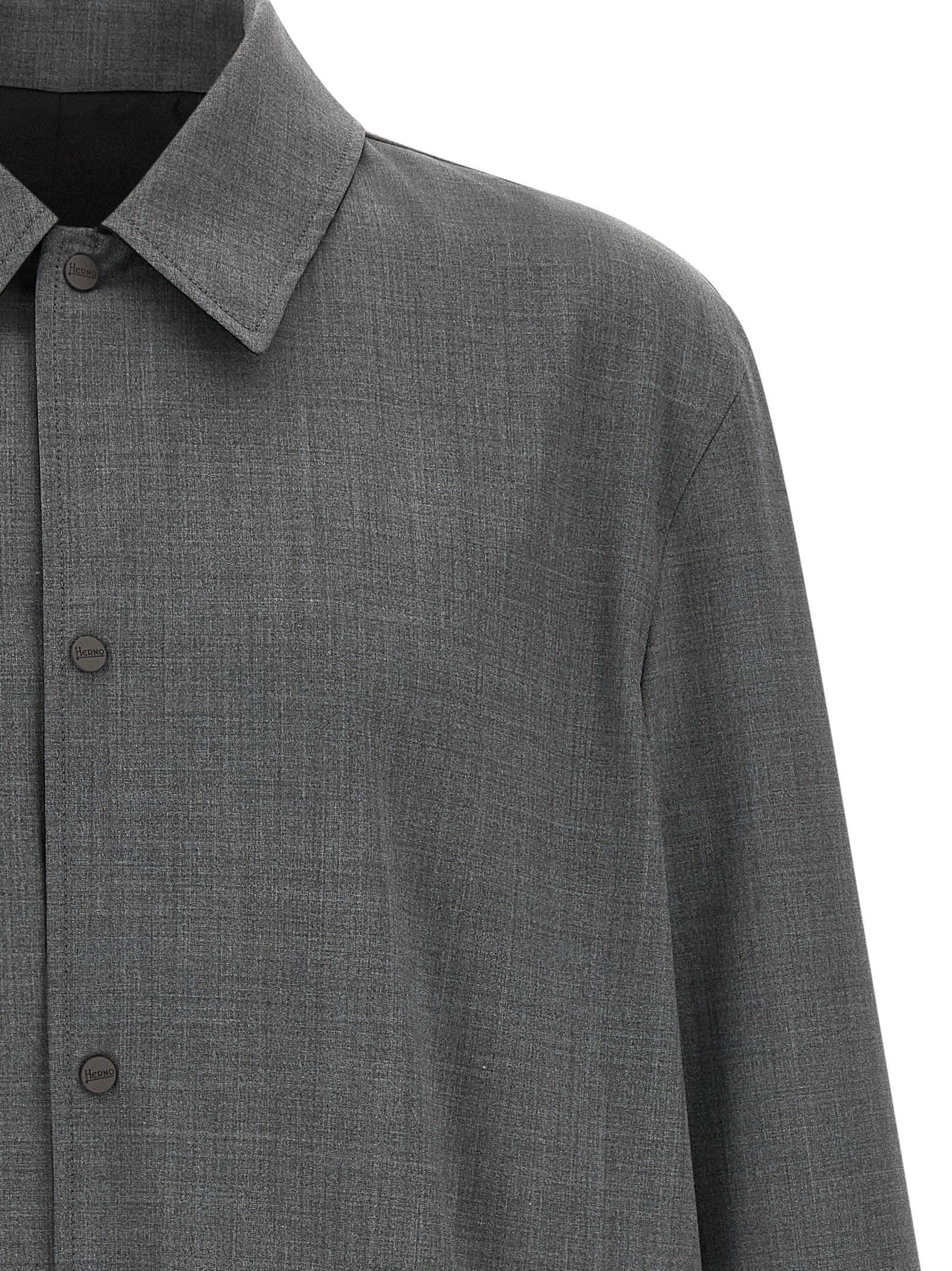Flight Reversible Lightweight Jacket – Polyester & Wool Blend