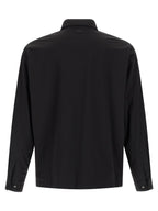 Black Polyamide Shell Overshirt
