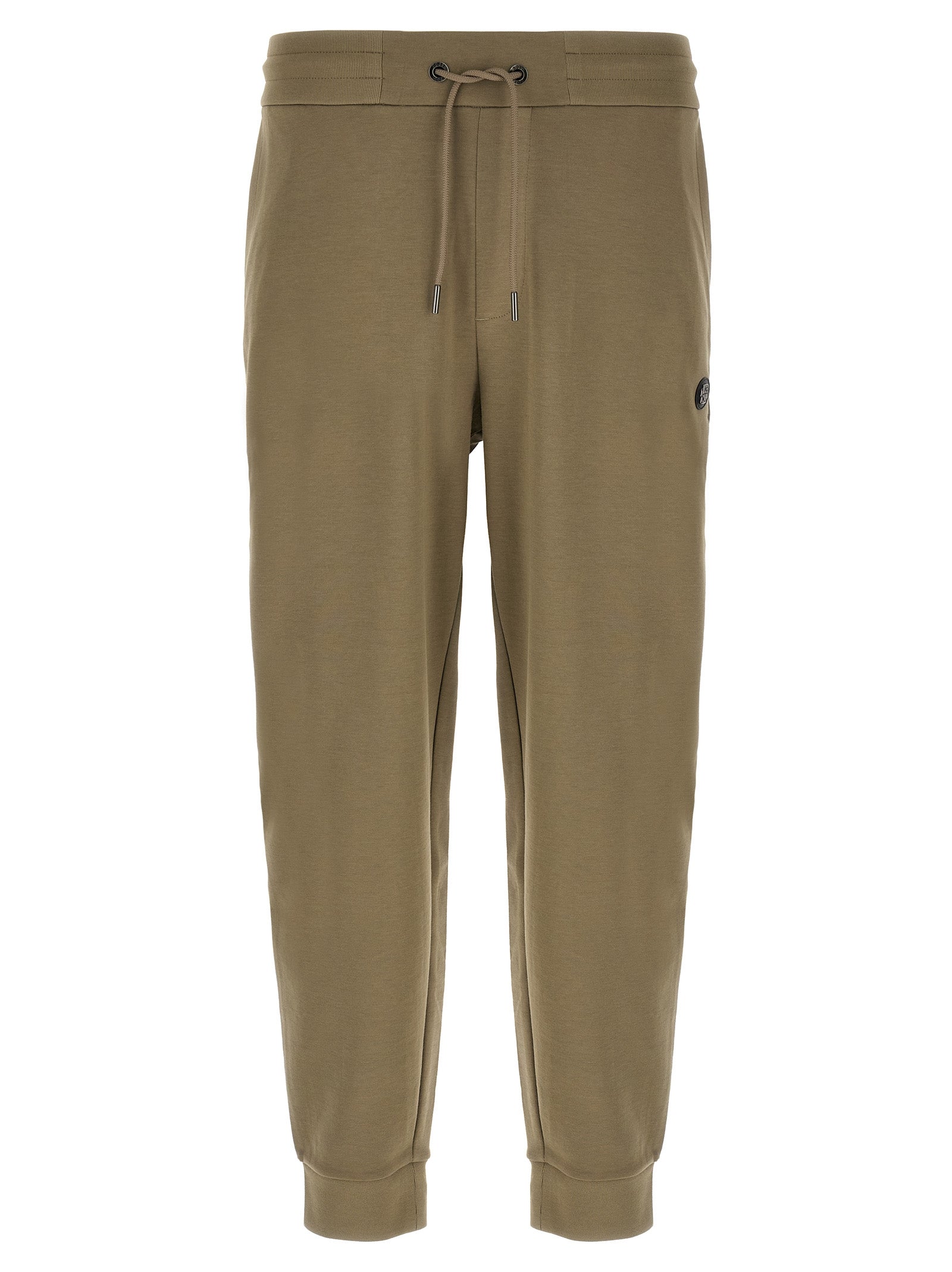 Bicolor Cotton Blend Joggers